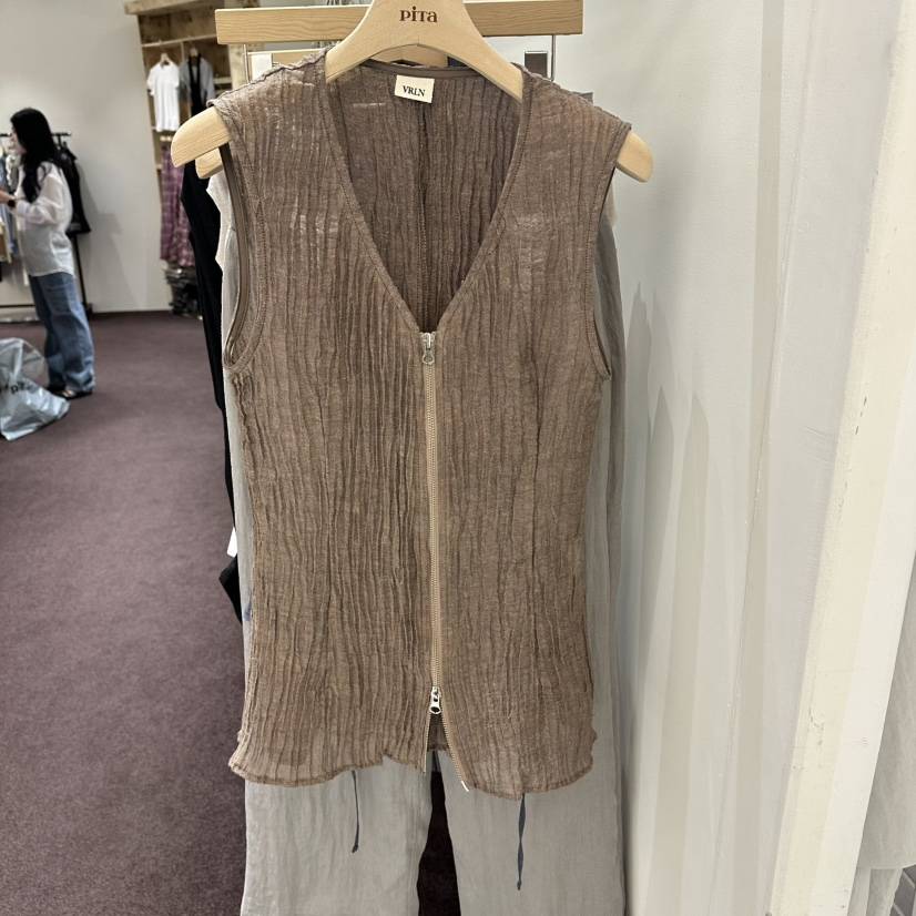 PITA/THEVERLIN韓國東大門直郵女裝新品推薦休閑26夏季馬甲PITA/THEVERLIN馬甲