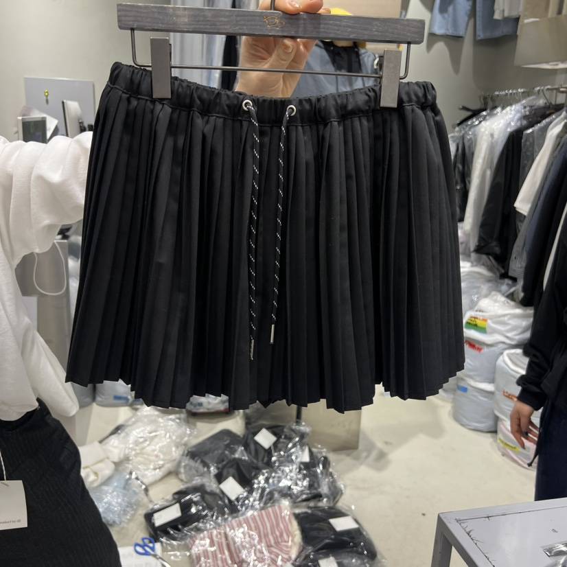 D2/A2韓國代購女士新款休閑人氣26夏季時尚推薦短裙褶皺D2/A2短裙