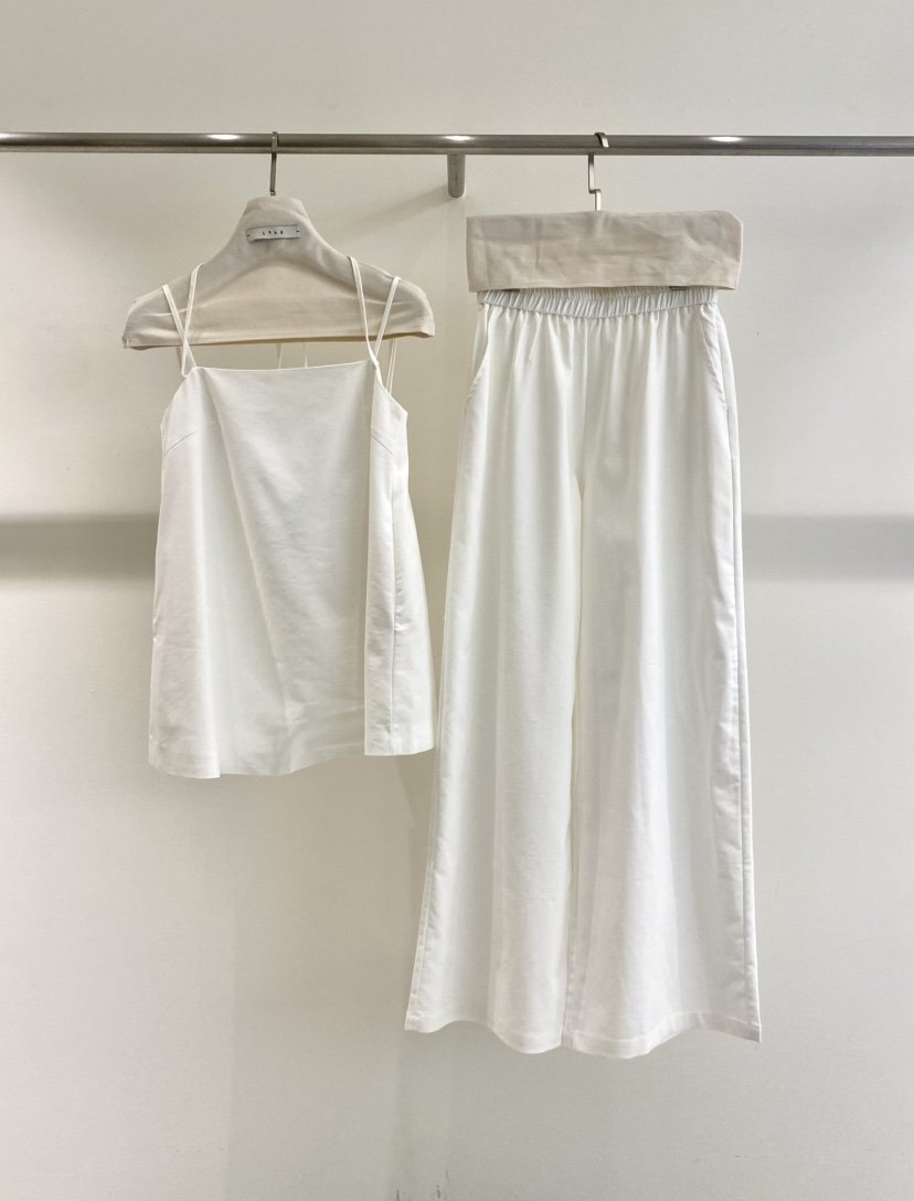 1968韓國直郵女士新品職業推薦人氣時尚26夏季套裝闊腿褲1968/YEOUYA套裝