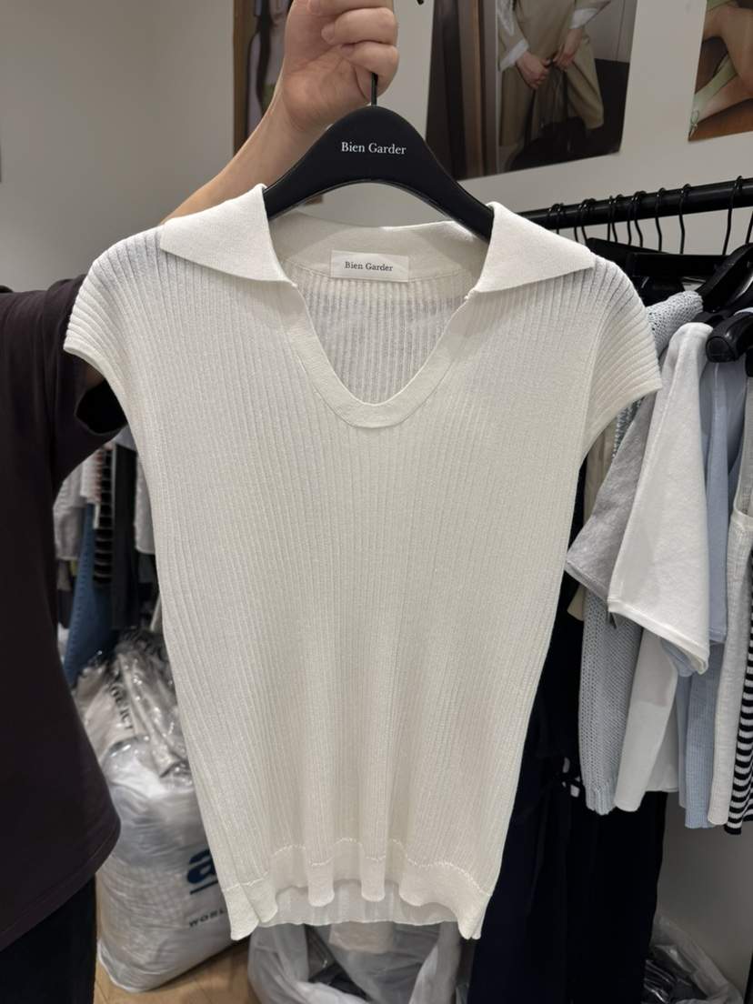 BIEN GARDER東大門代購女裝新品真品時尚職業針織衫亞麻布BIEN GARDER針織衫