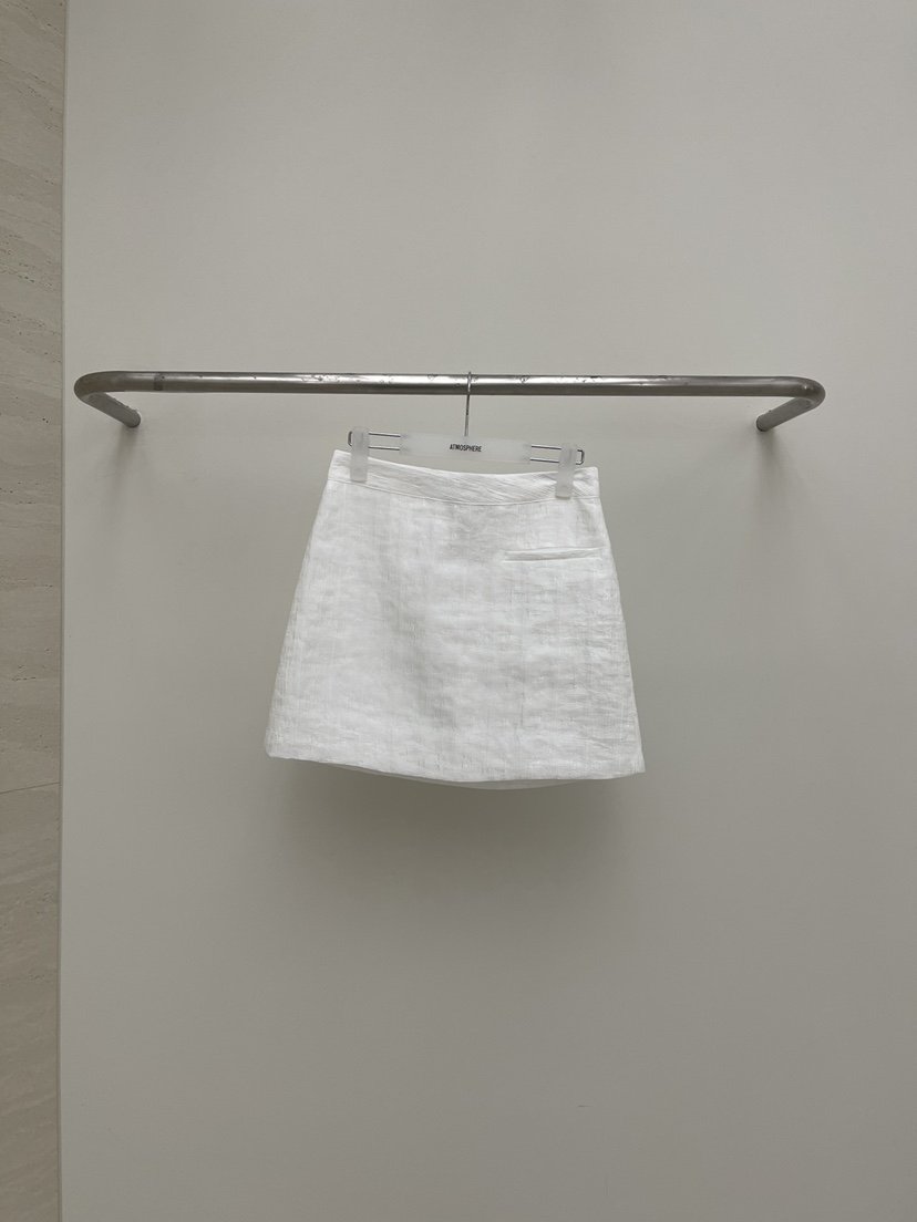 ATMOSPHERE東大門代購女裝新款26春夏休閑推薦職業人氣短裙ATMOSPHERE/BLING短裙