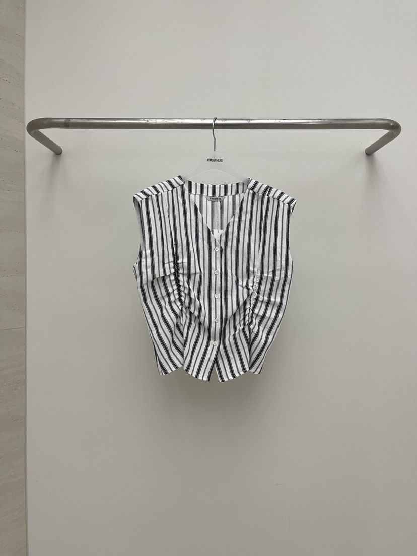 ATMOSPHERE韓國直郵實拍女裝新款人氣26夏季職業襯衫蕾絲衫ATMOSPHERE/BLING襯衫/蕾絲衫