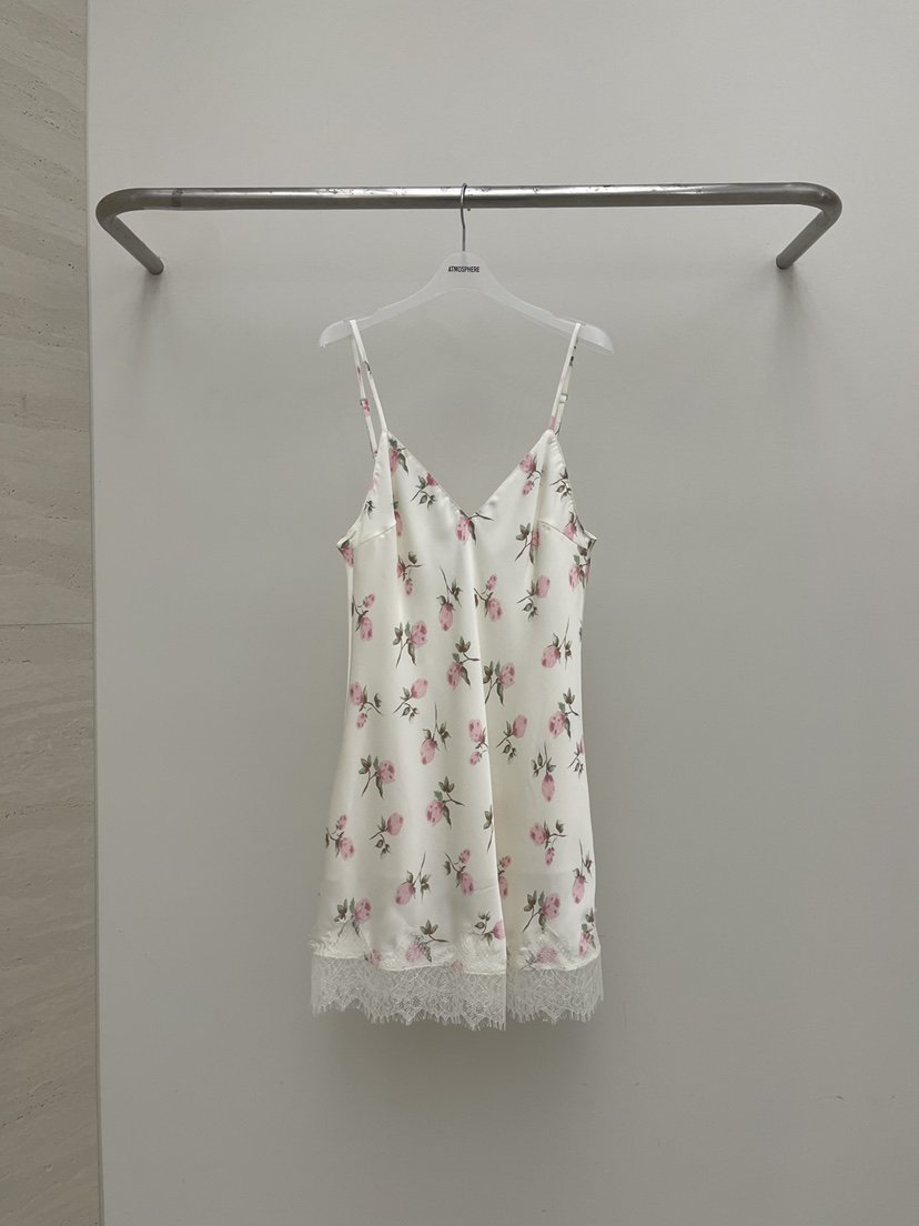 ATMOSPHERE韓國代購女裝新品時尚熱賣26春夏人氣連衣裙緞ATMOSPHERE/BLING連衣裙