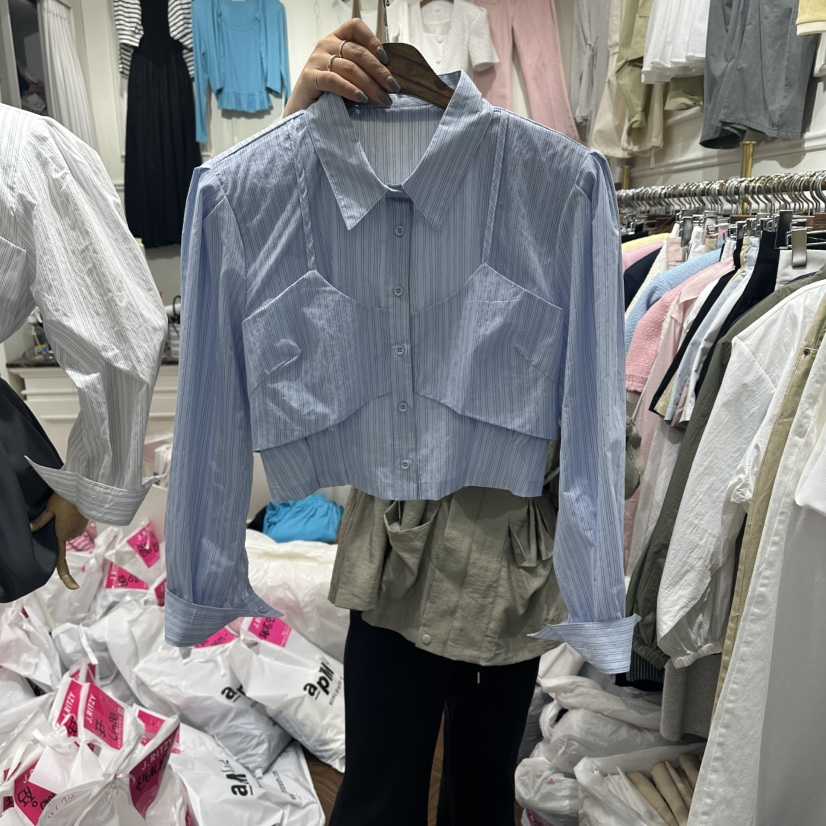 J.RITZY東大門實拍韓國女裝新品熱賣人氣26春夏襯衫蕾絲衫J.RITZY襯衫/蕾絲衫