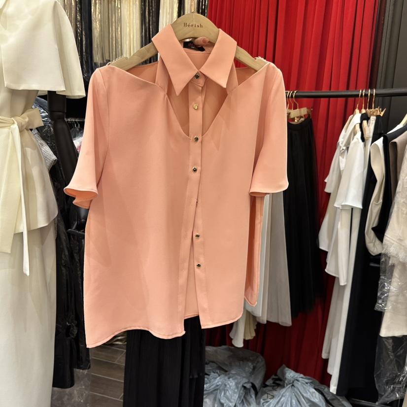 HERISH韓國直郵女裝新款26夏季職業推薦26春夏襯衫蕾絲衫Haute-Herish-Q襯衫/蕾絲衫