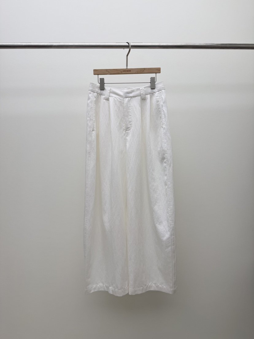 ONE MONE東大門實拍韓國女裝新品26夏季人氣休閑26春夏休閑褲ONE MONE休閑褲