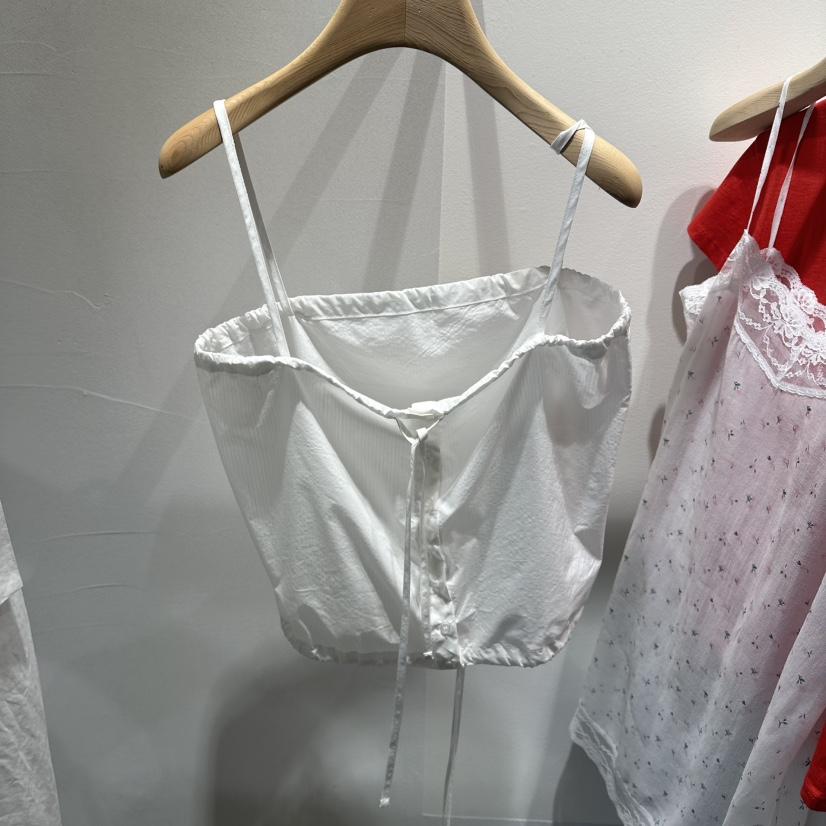 ROOM K-P韓國東大門代購女裝新品人氣26夏季吊帶背心紐扣roomk吊帶/背心