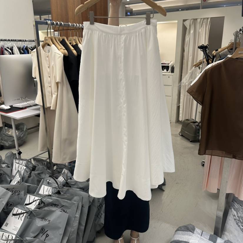 MER韓國代購女士新品時尚休閑26春夏人氣26夏季熱賣推薦長裙MER/ANGELO BIANCO長裙