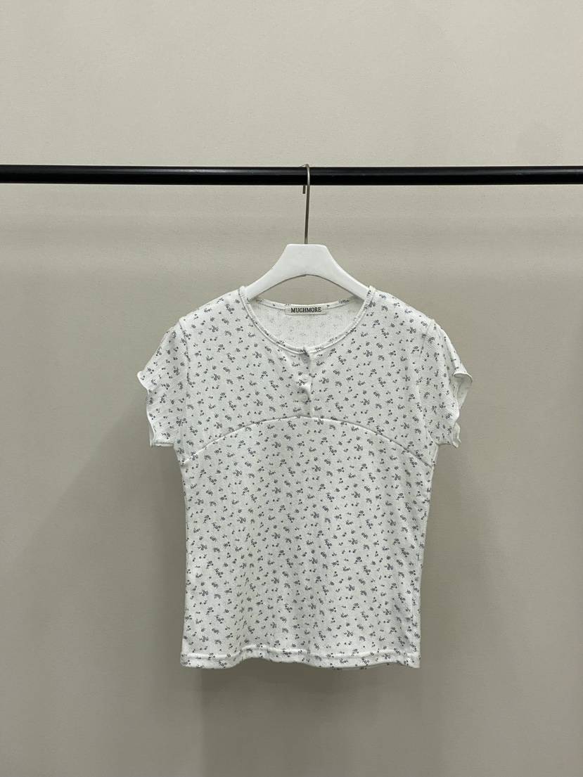 MUCH MORE/JACKPOT韓國直郵實拍女裝新品人氣26夏季T恤MUCH MORE/JACKPOTT恤