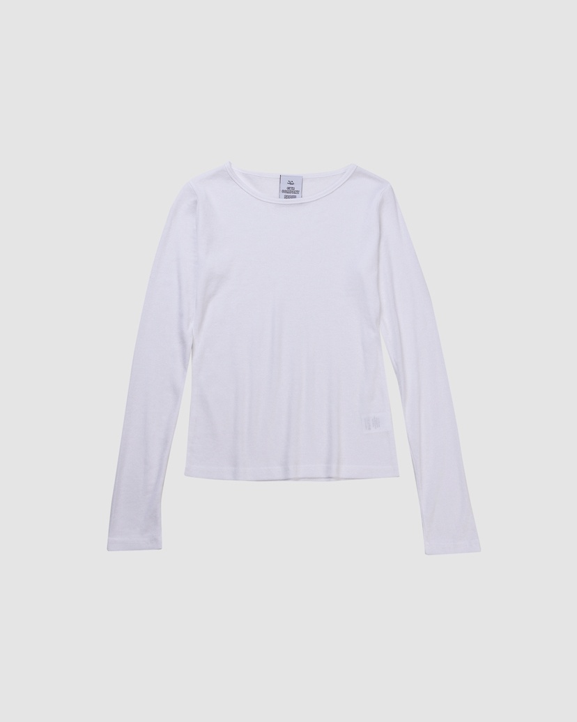 GVR COMPANY/RAWOO韓國直郵實拍女士新品休閑長袖T恤透視亞麻GVR COMPANY/RAWOO長袖T恤