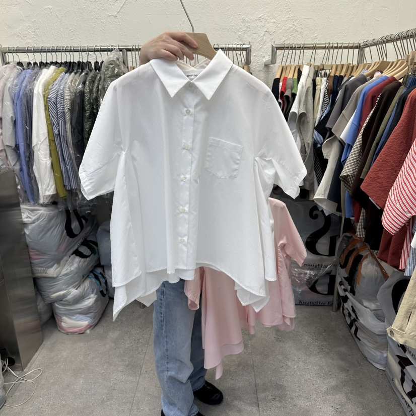 DA YLOG韓國直郵女裝新品26夏季熱賣26春夏時尚襯衫蕾絲衫DA YLOG襯衫/蕾絲衫