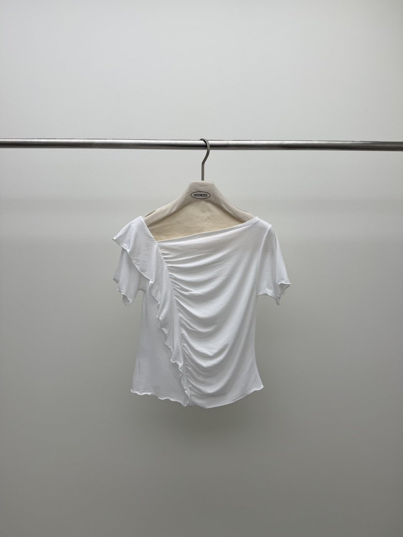 ONE MONE韓國代購女裝新品休閑時尚26夏季推薦熱賣職業T恤ONE MONET恤