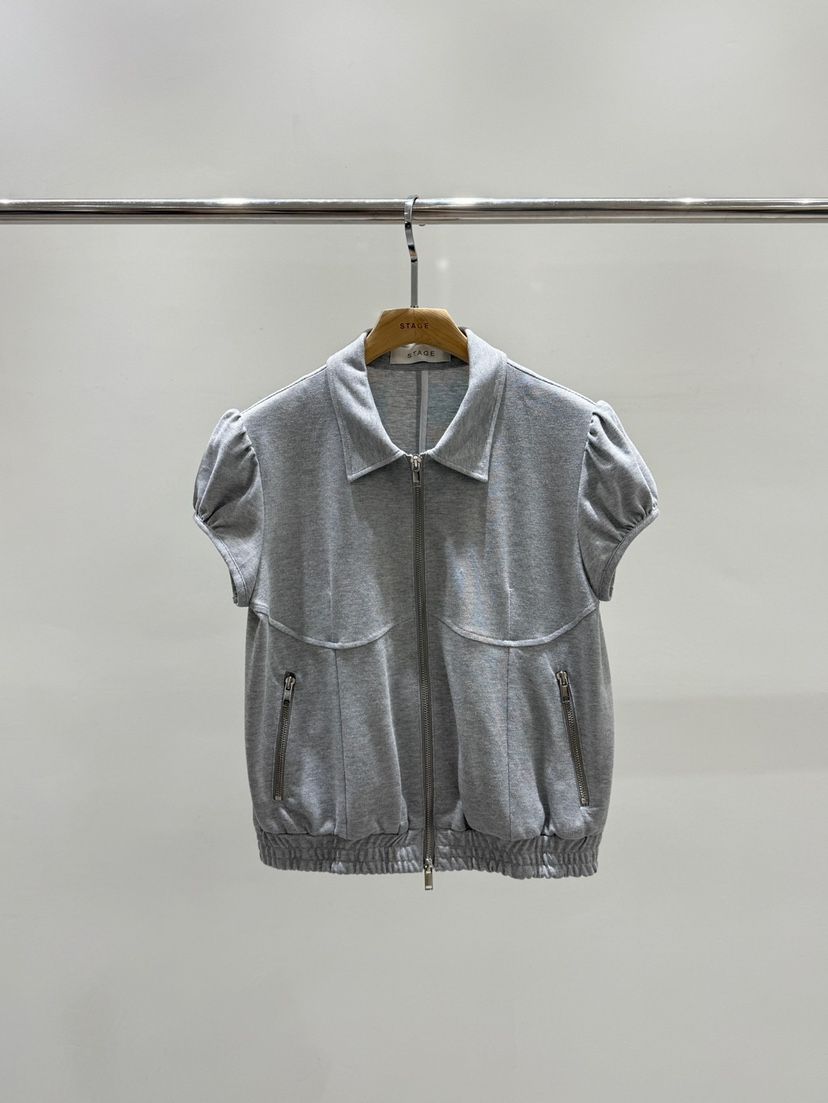 STAGE東大門直郵女裝新款時尚26春夏人氣推薦休閑夾克拉鏈STAGE夾克