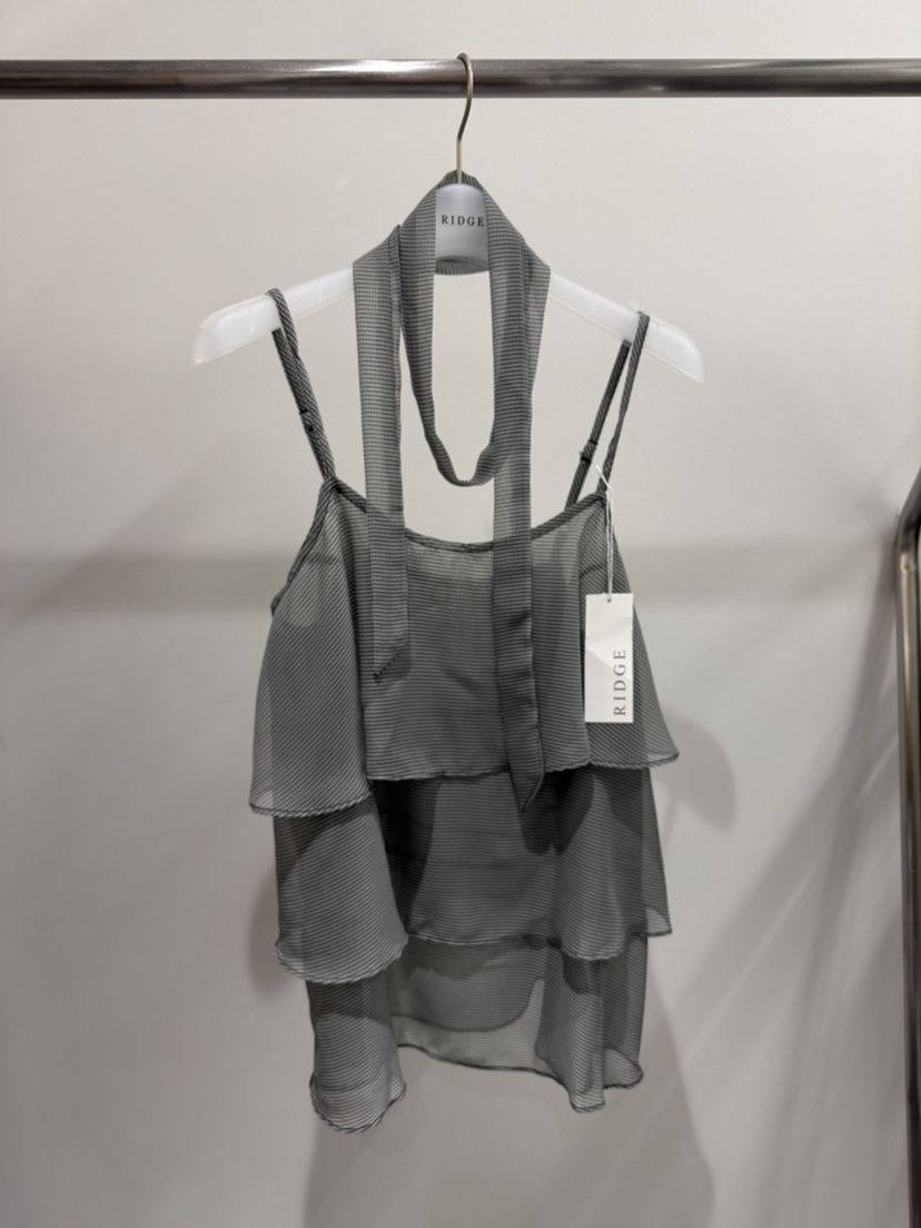 RIDGE-P韓國代購女裝新款熱賣推薦休閑真品吊帶背心含脖帶RIDGE-P吊帶/背心