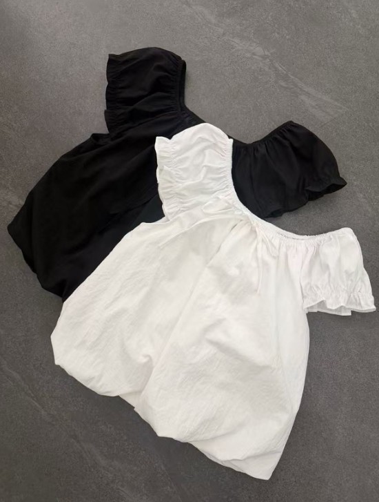 UNA/THE MAY東大門代購女裝新款26春夏職業襯衫蕾絲衫寬松THEMAY/UNA襯衫/蕾絲衫