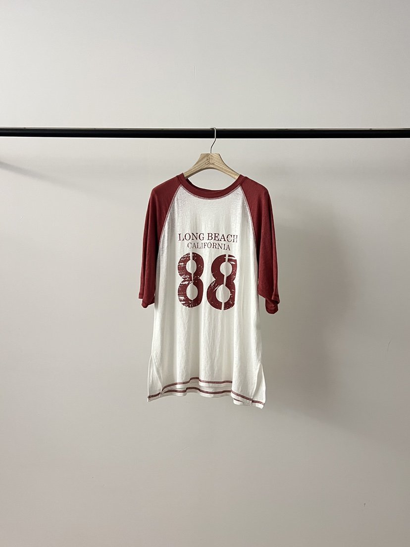 LOGON韓國直郵女裝新品時尚休閑職業推薦人氣真品T恤插肩袖LOGONT恤