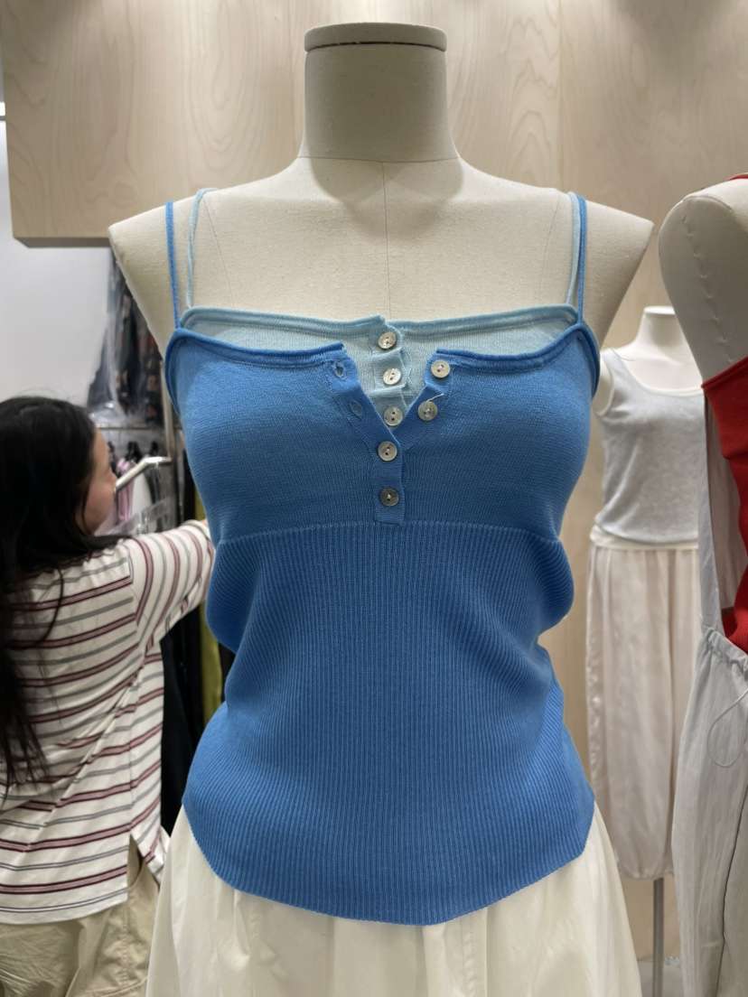 NAPKIN東大門實拍韓國女裝新款推薦職業休閑26夏季針織衫NAPKIN針織衫