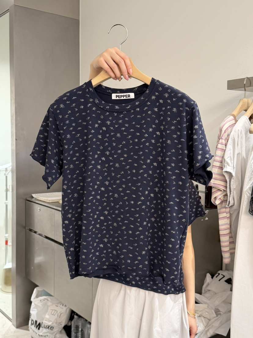 PEPPER-L韓國直郵女裝新品時尚熱賣26夏季人氣休閑職業T恤PEPPERT恤