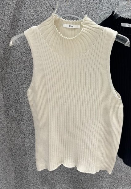 UNA/THE MAY韓國直郵女士新品人氣26夏季熱賣吊帶背心羅紋THEMAY/UNA吊帶/背心