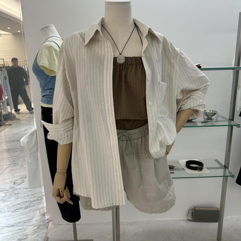 WRITTEN BY韓國直郵實拍女裝新品26夏季襯衫蕾絲衫不含內搭WRITTEN BY襯衫/蕾絲衫