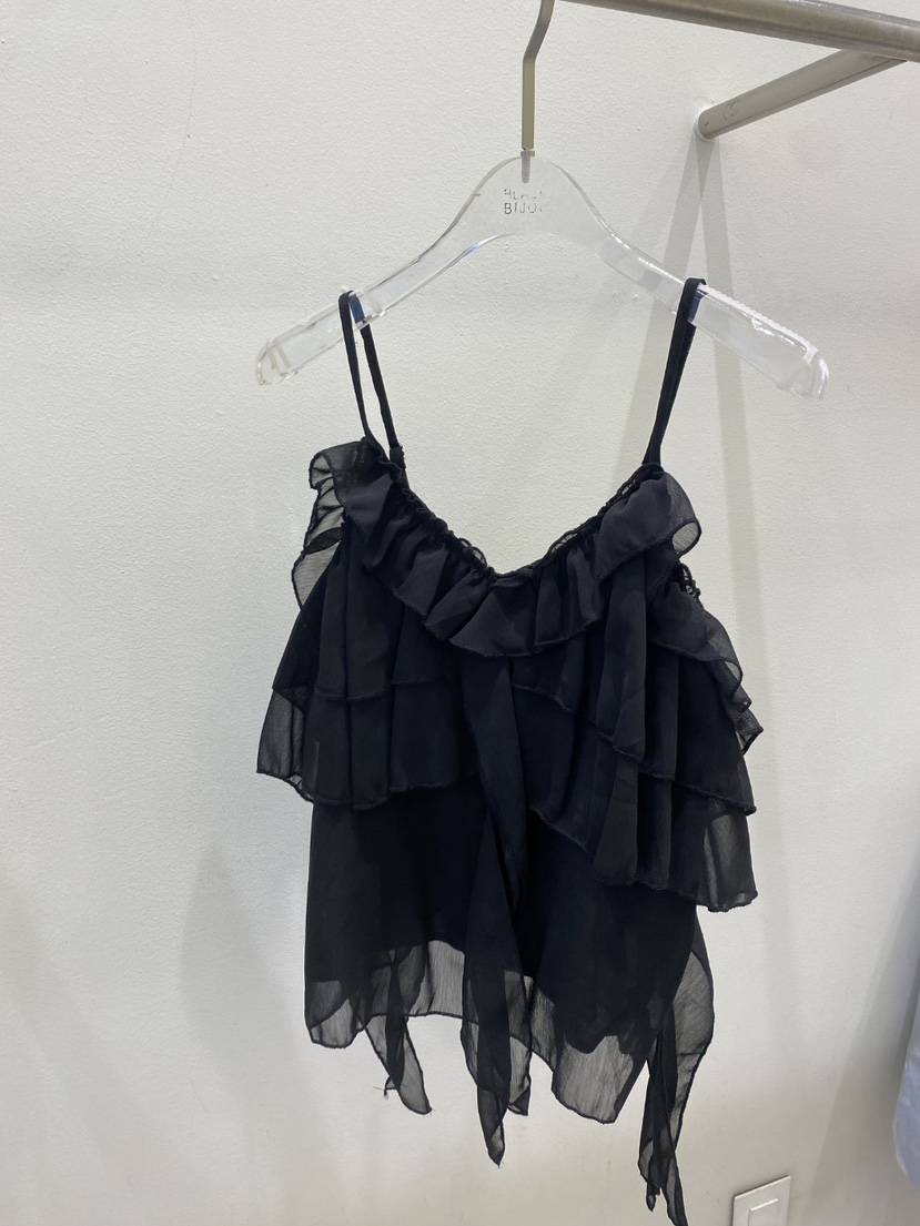 BLACK BIJOU韓國直郵實拍女裝新品人氣26春夏襯衫蕾絲衫BLACK BIJOU襯衫/蕾絲衫