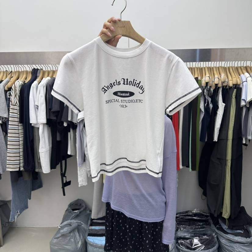 SPECIAL韓國代購女士新款時尚人氣熱賣推薦職業休閑26春夏T恤SPECIALT恤