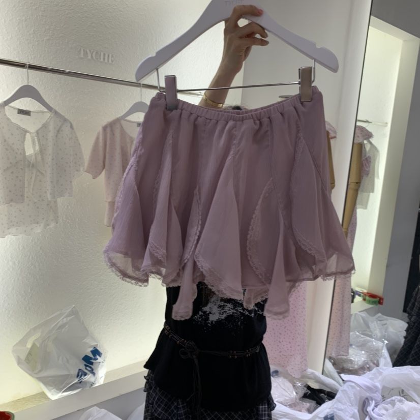 TYCHE韓國代購女裝新款時尚熱賣26夏季休閑職業人氣26春夏短裙TYCHE短裙