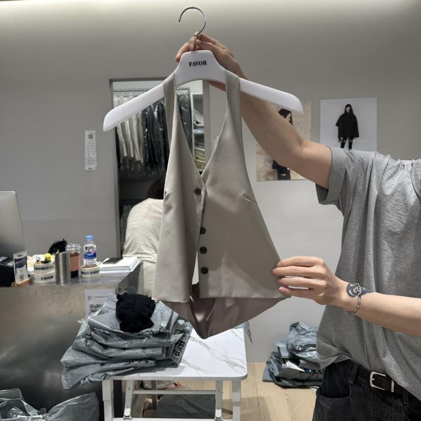 FAVOR-P韓國直郵女士新品熱賣休閑職業人氣26夏季吊帶背心FAVOR-P吊帶/背心