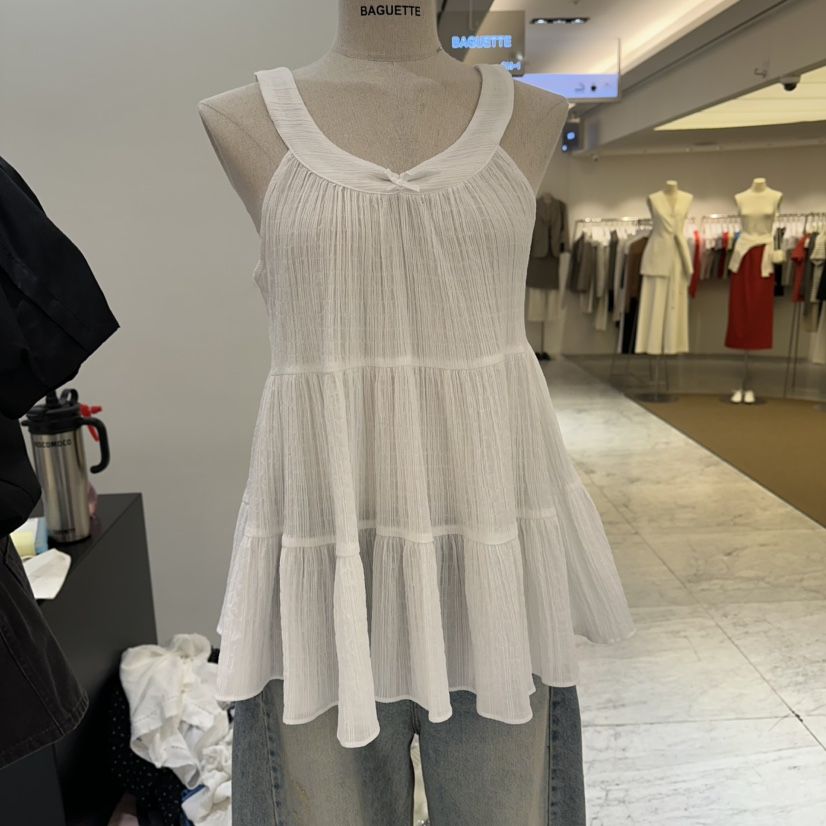 BAGUETTE-P韓國東大門直郵女士新品推薦26夏季時尚吊帶背心BAGUETTE-P吊帶/背心