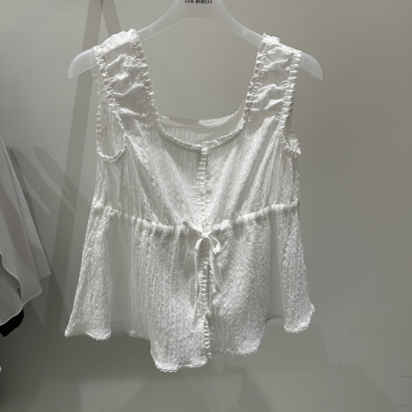 LOW MOMENT東大門實拍韓國女裝新款時尚休閑職業吊帶背心LOW MOMENT吊帶/背心