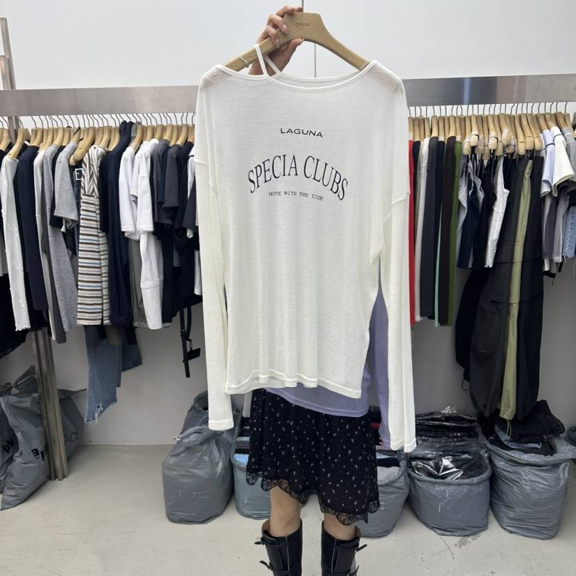 SPECIAL韓國直郵女裝新品職業人氣休閑時尚推薦26春夏長袖T恤SPECIAL長袖T恤