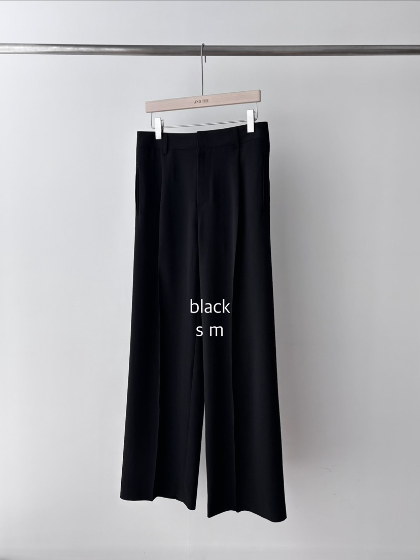 AND THE韓國直郵女士新品26春夏26夏季熱賣時尚休閑褲褶裥AND THE休閑褲