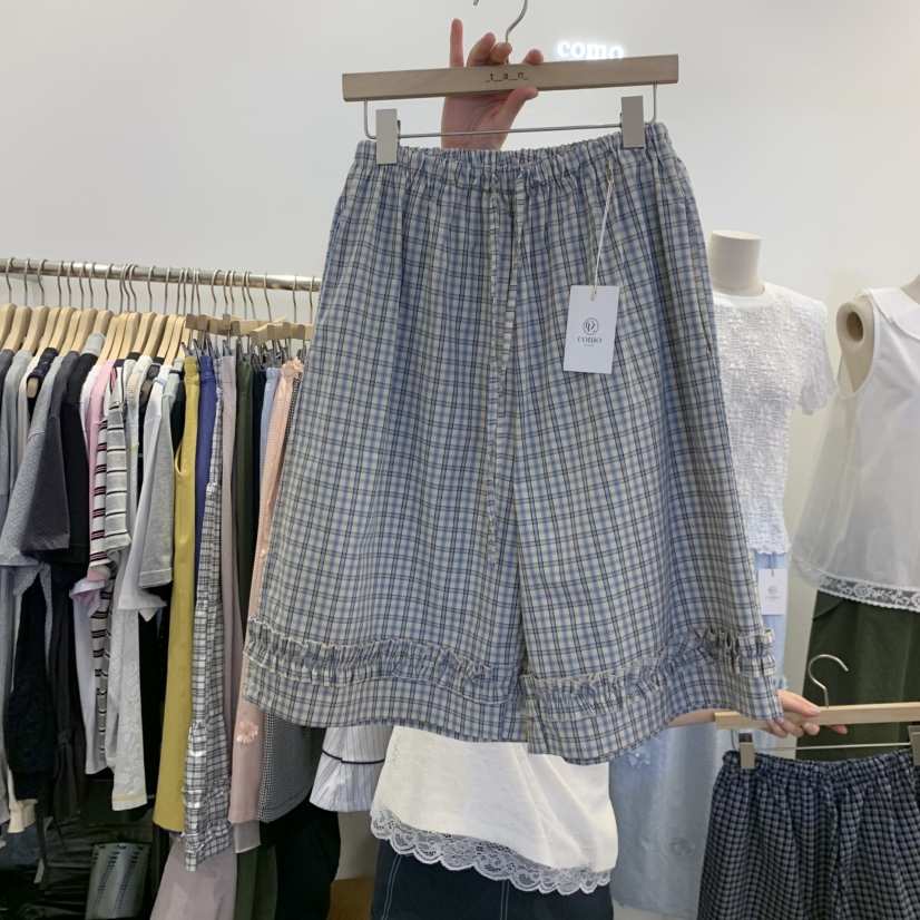 TAN&amp;COMO韓國代購女士新款熱賣26夏季推薦26春夏短褲tan-COMO短褲