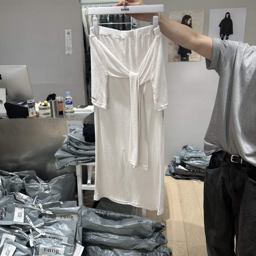 FAVOR-P韓國東大門代購女士新款26春夏時尚人氣熱賣長裙FAVOR-P長裙