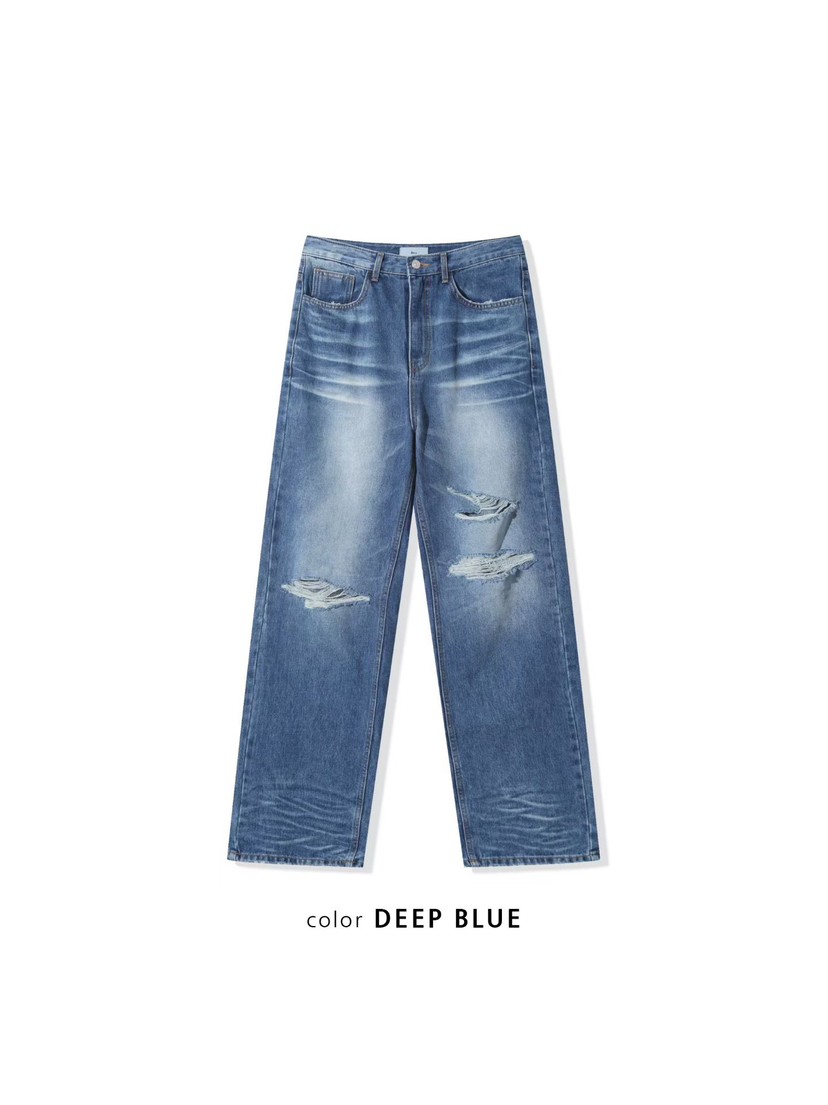 DOT韓國直郵實拍女裝新品26春夏熱賣人氣時尚推薦休閑牛仔褲DOT牛仔褲