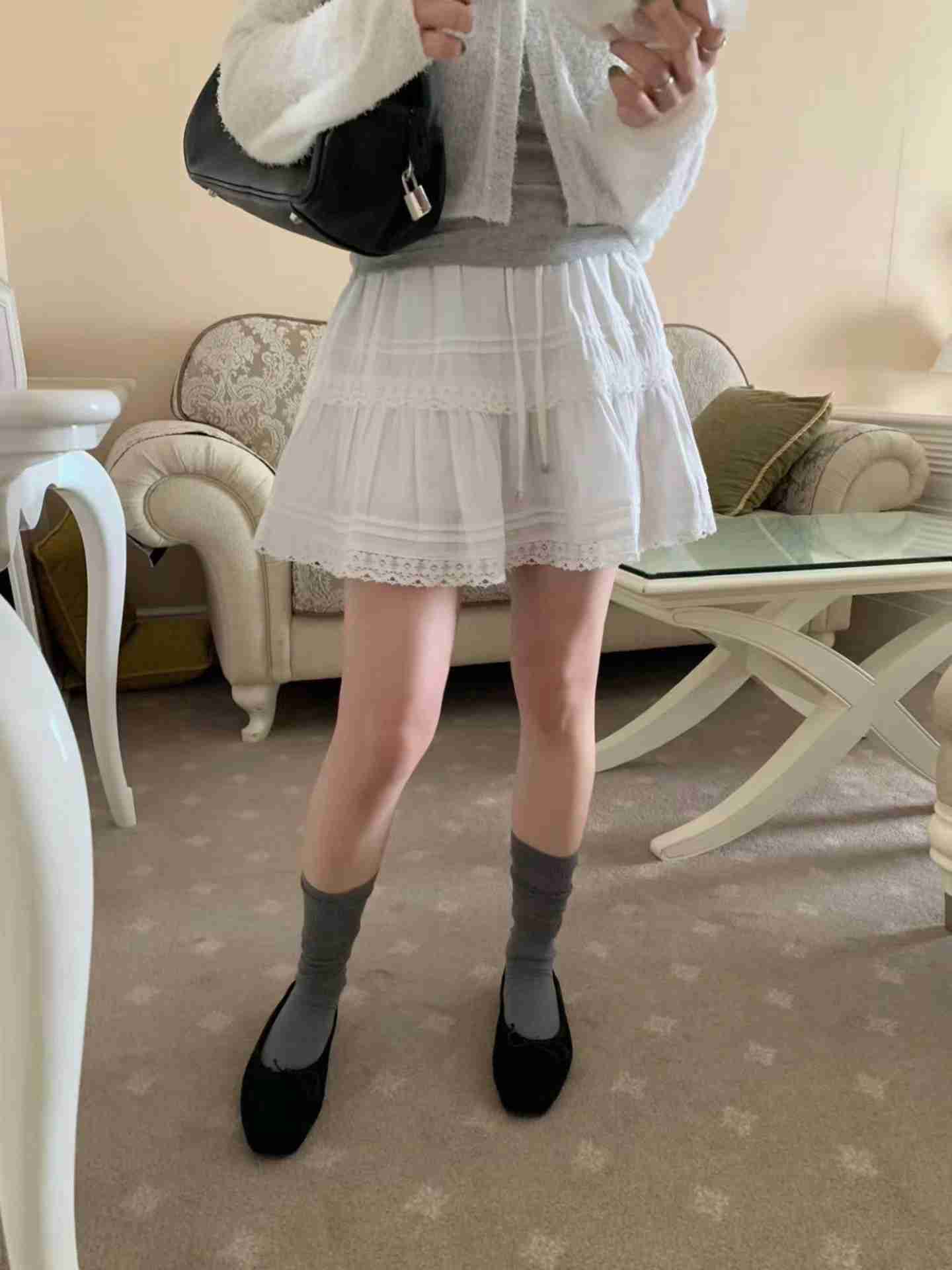 PYT-ot韓國東大門直郵女士新款26春夏休閑熱賣26夏季短裙pretty young thing短裙