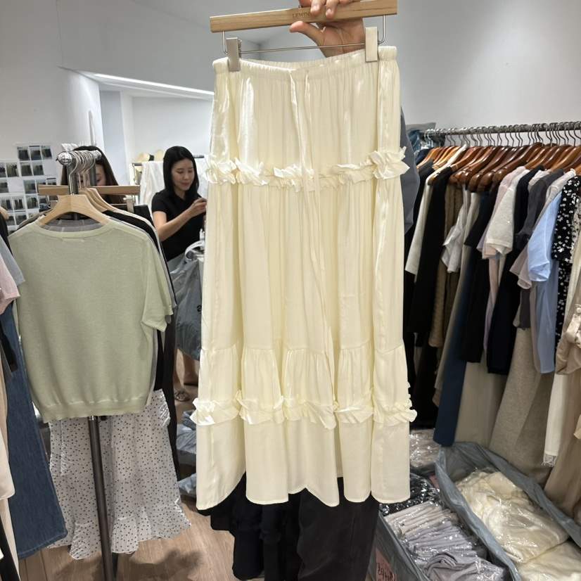 LEWIN韓國代購女裝新品人氣26春夏真品職業推薦熱賣休閑長裙LEWIN長裙