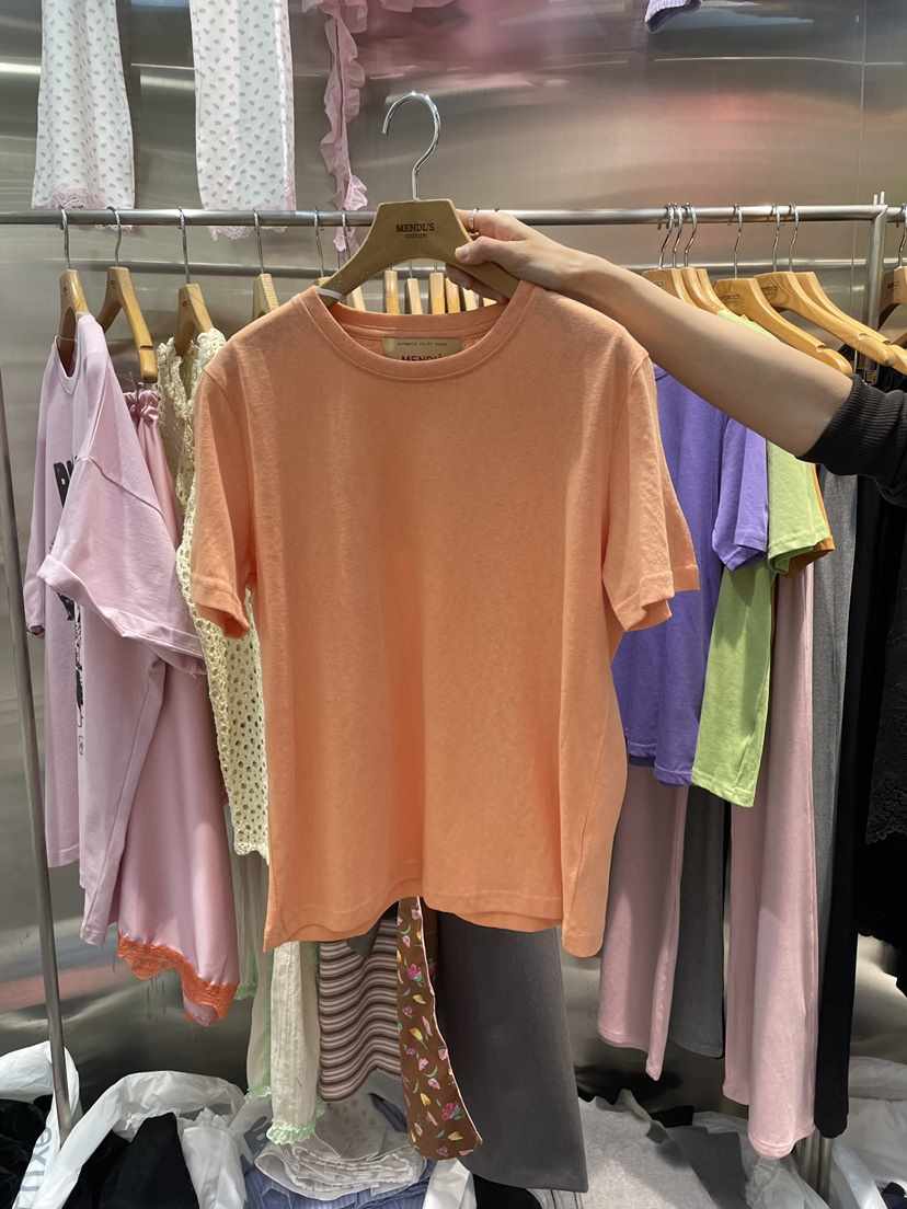 MENDL S東大門直郵女士新款26春夏人氣真品職業休閑時尚T恤MENDL ST恤