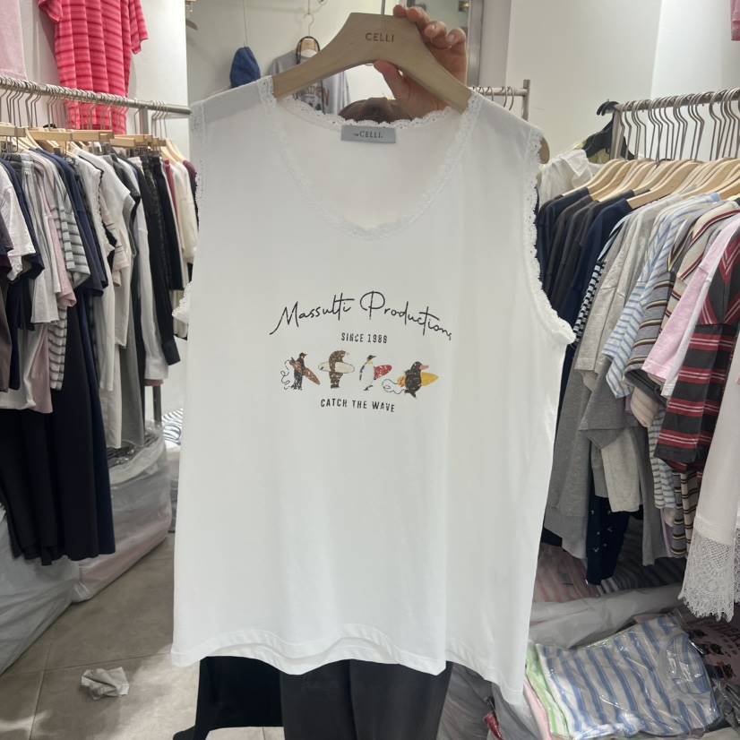 CELLI韓國代購女士新款真品推薦休閑時尚職業吊帶背心蕾絲CELLI吊帶/背心