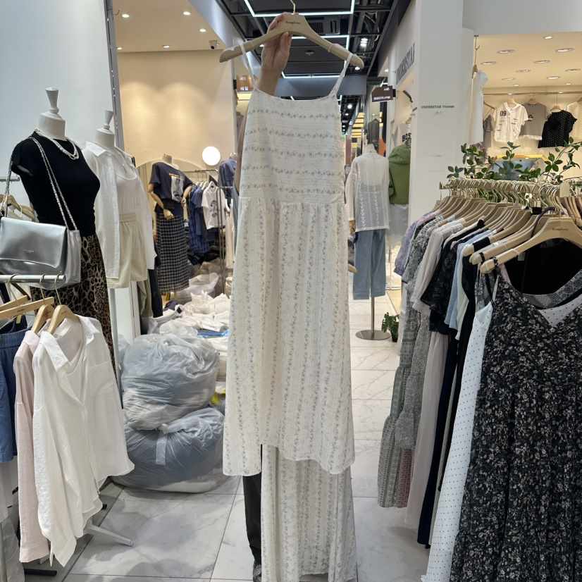 SYMPHONY韓國直郵女士新品真品休閑職業人氣推薦連衣裙花朵SYMPHONY連衣裙