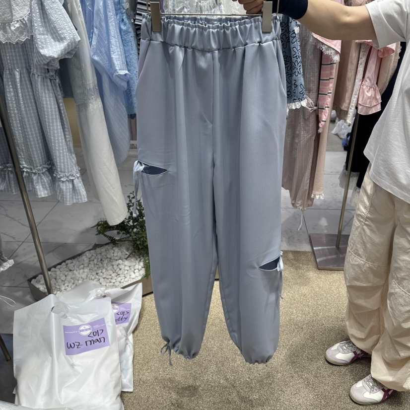 VIRUS東大門代購女士新品熱賣休閑時尚推薦真品休閑褲開衩VIRUS休閑褲