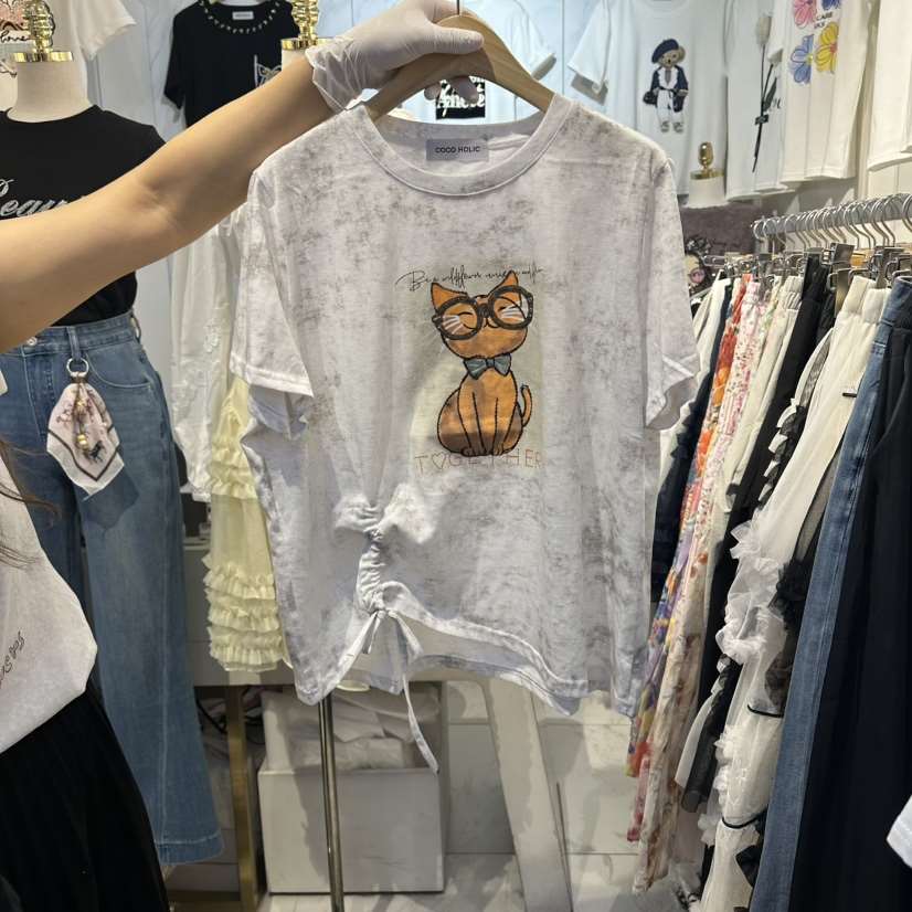 COCO HOLIC東大門代購女士新品真品熱賣推薦職業時尚T恤COCO HOLICT恤