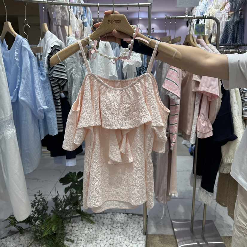 VIRUS東大門代購女士新品熱賣推薦職業人氣真品休閑吊帶背心VIRUS吊帶/背心