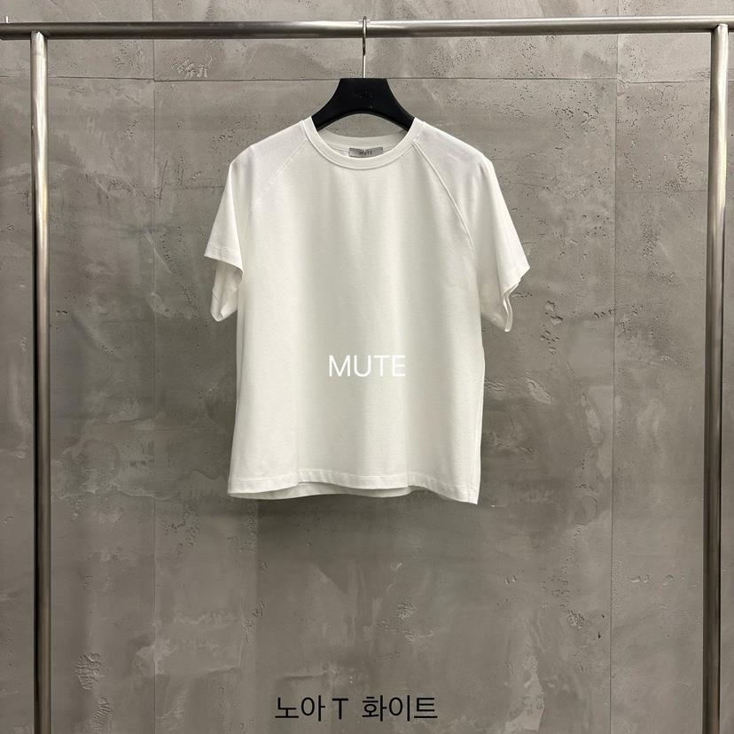 MUTE-P東大門直郵女士新款時尚推薦職業真品人氣26春夏T恤MUTET恤