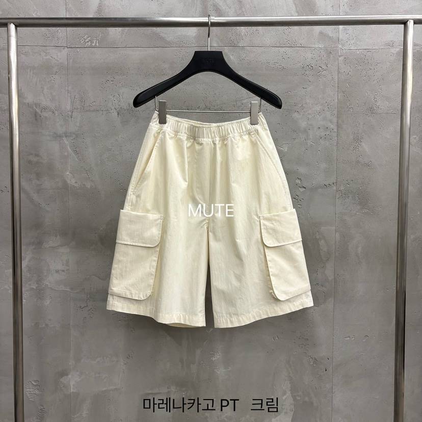 MUTE-P韓國直郵女裝新款熱賣26春夏時尚休閑職業推薦短褲MUTE短褲