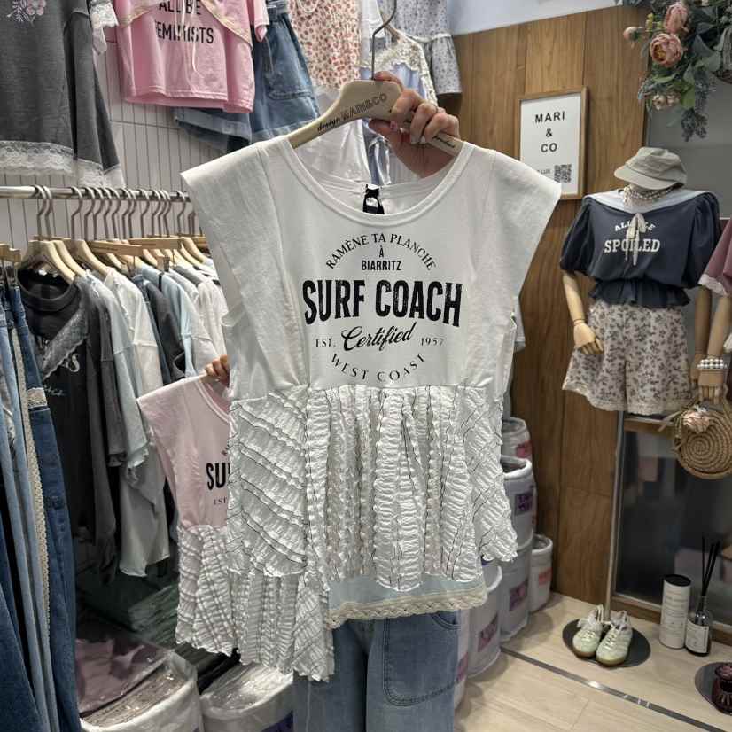 MARI CO東大門實拍女士新品真品職業時尚26春夏吊帶背心MARI CO吊帶/背心