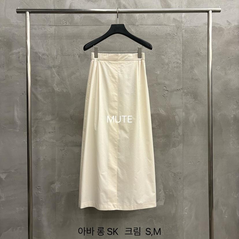 MUTE-P東大門直郵女士新品真品26春夏休閑人氣時尚職業長裙MUTE長裙