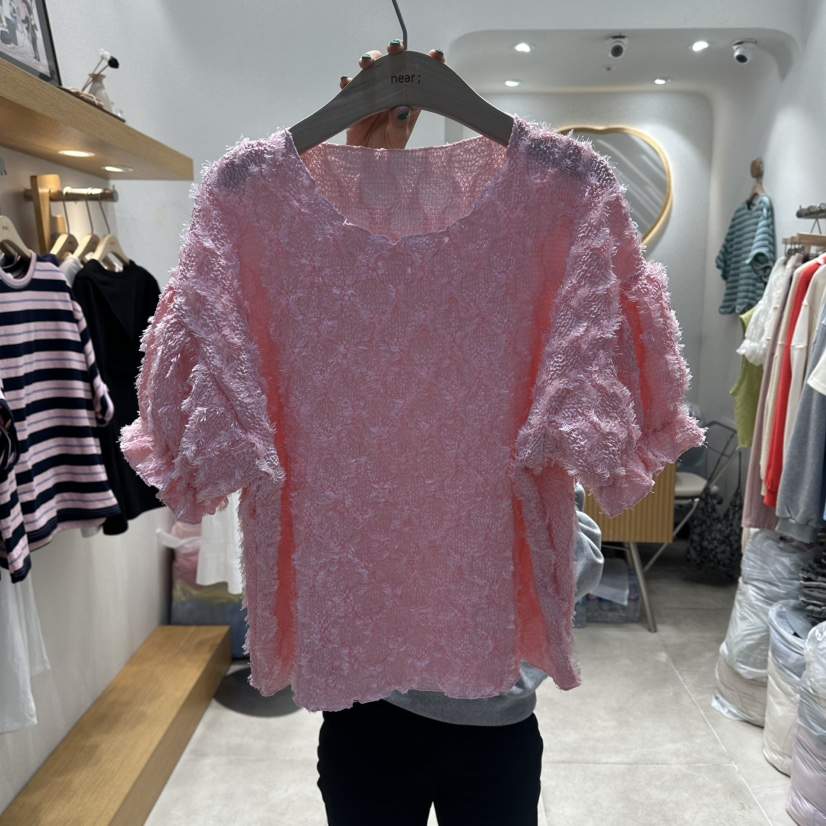 NEAR韓國代購女士新品26春夏熱賣休閑真品人氣襯衫蕾絲衫NEAR襯衫/蕾絲衫