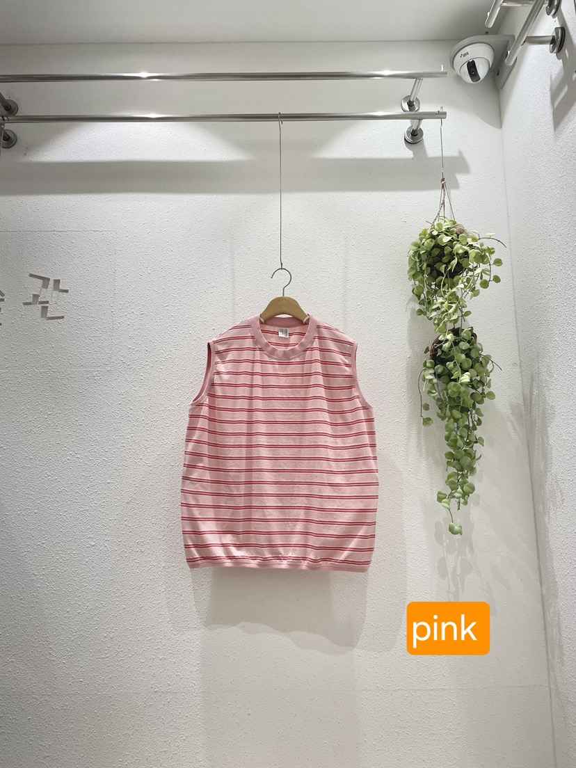 GALLERY-A韓國直郵女裝新品時尚真品人氣休閑吊帶背心條紋GALLERY吊帶/背心