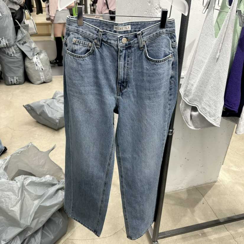 HELVETICA東大門直郵女士新品熱賣時尚職業真品人氣牛仔褲HELVETICA牛仔褲